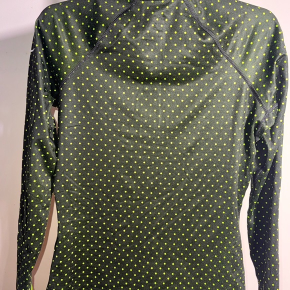 Nike Pro Green compression 1/2 zipper sweater - Picture 5 of 5